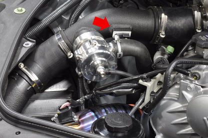 STM Aluminum Weld-On MAP Sensor Flange for R35 GTR