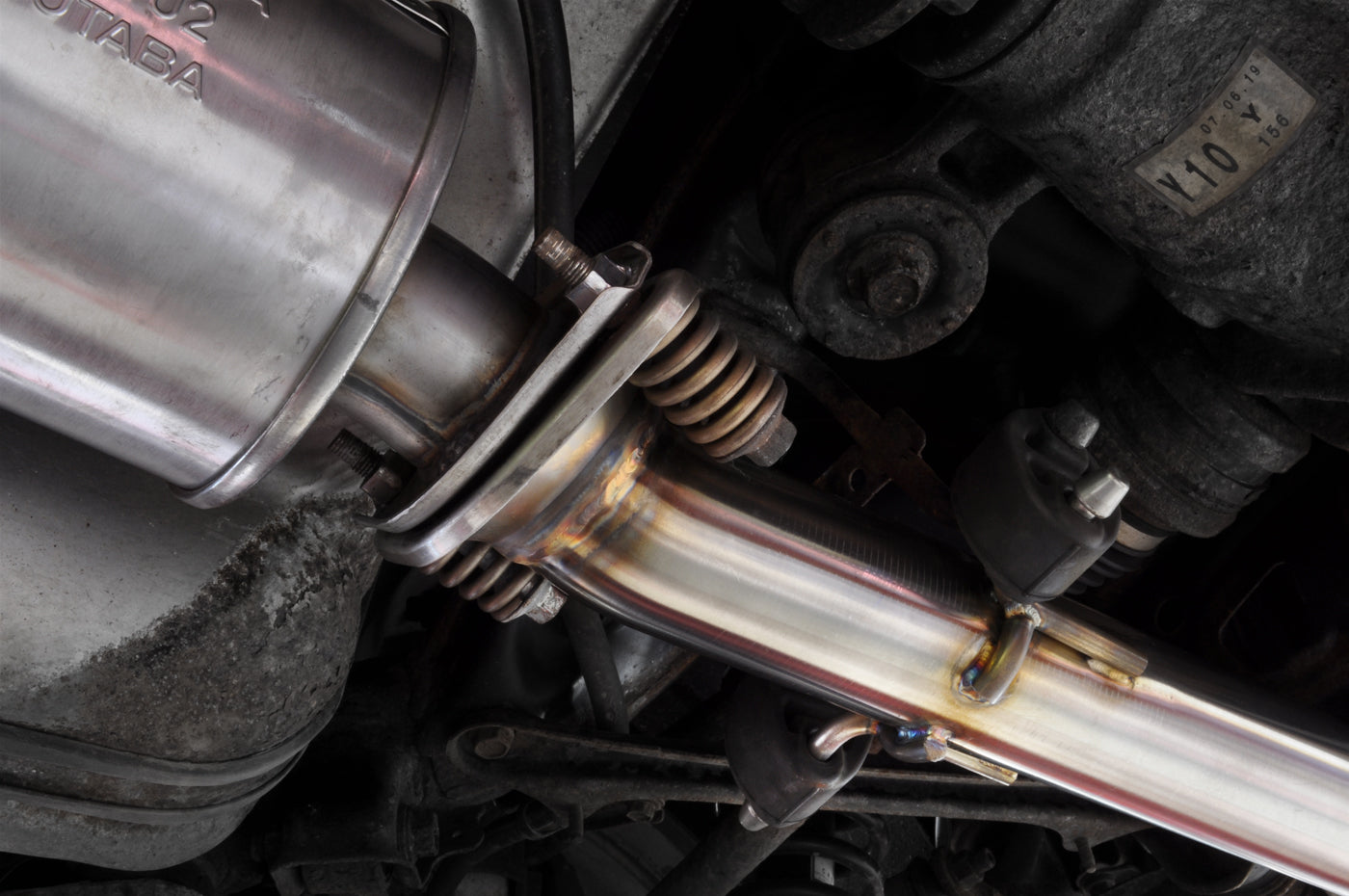 STM Stainless Axle-Back Exhaust for 2006-2013 Lexus IS250/IS350