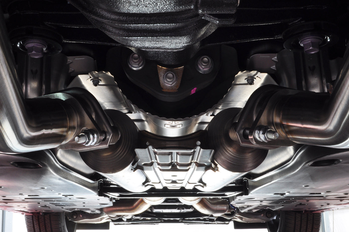 STM Stainless Axle-Back Exhaust for 2021+ Lexus IS300/IS350