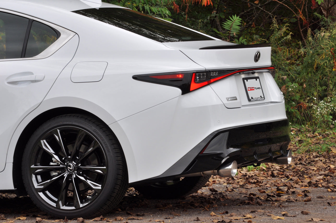 STM Stainless Axle-Back Exhaust for 2021+ Lexus IS300/IS350