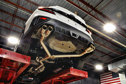 STM Stainless Dual Exit Cat-Back Exhaust for 2022+ WRX