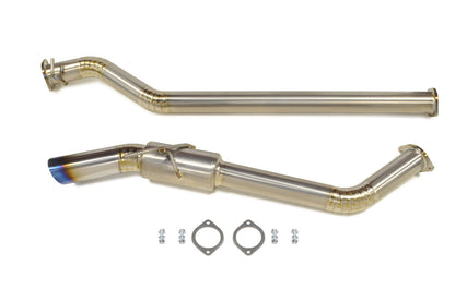 STM Titanium Single Exit Cat-Back Exhaust for 2022+ WRX