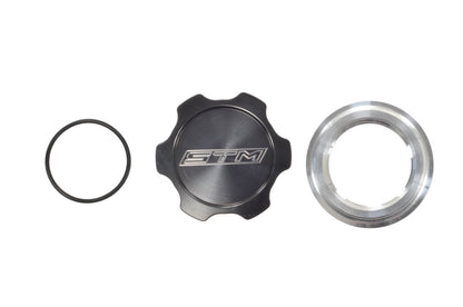 STM Universal Weld-On Aluminum 3 Inch Bung & Cap Set