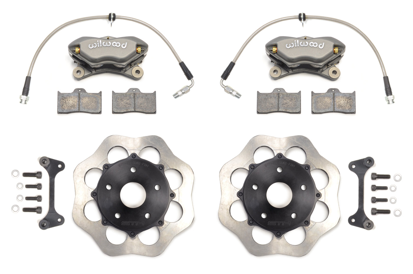 STM Lightweight Front Drag Brake Kit for 2005-2021 WRX/STi